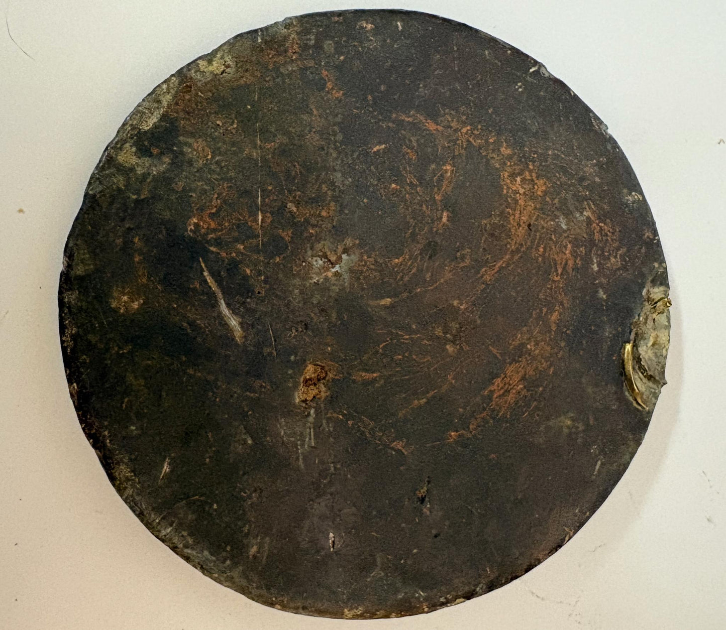 Cast Iron Foundry Pattern Mould “Super Materiam Ignis Triumphans” — Established 1888 (J.K. Smit) – 12.5cm