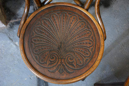 Pair Thonet Bentwood Angel Chairs - Design No. 19