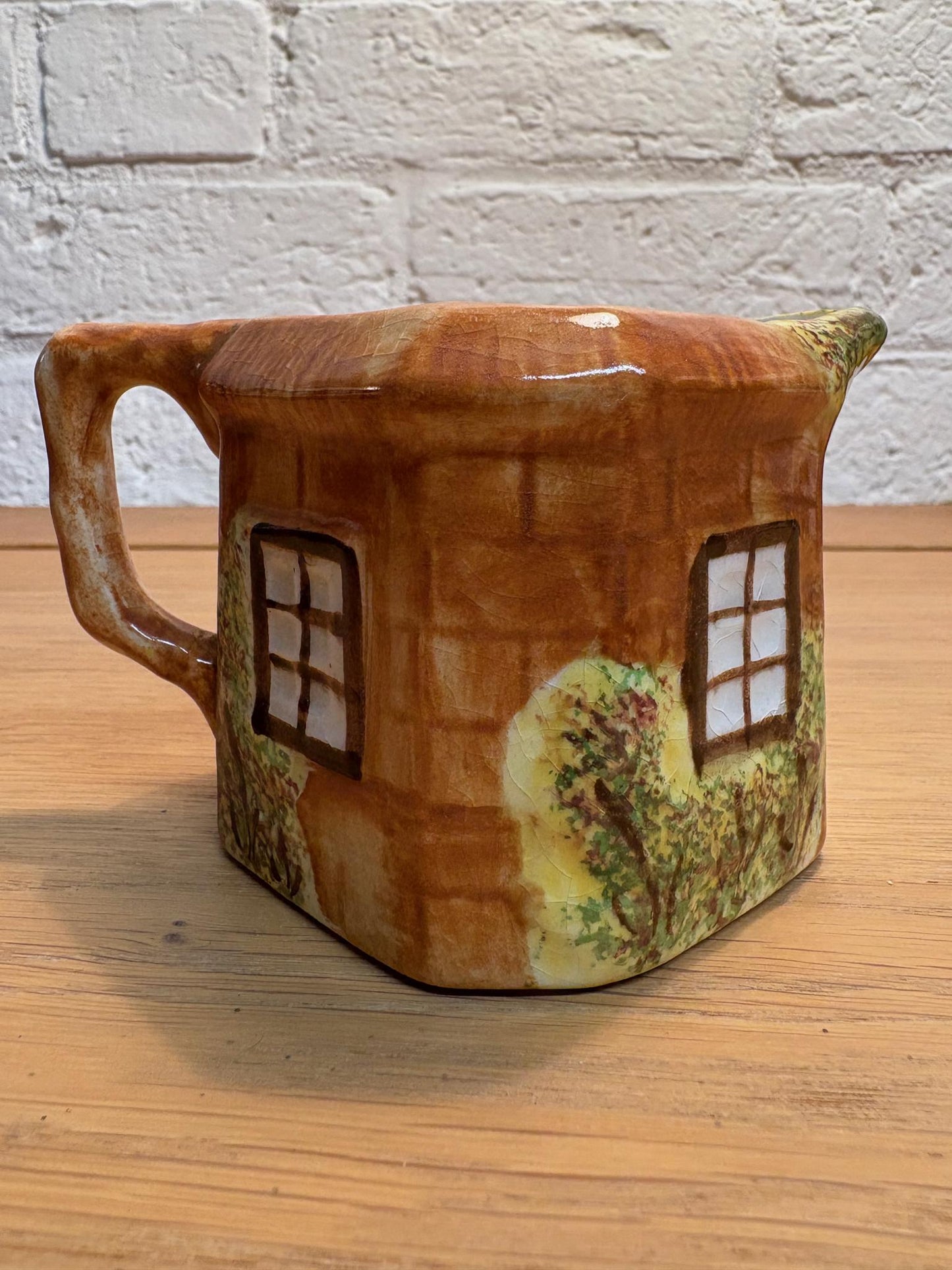 Vintage Price Kensington “Cottage Ware” Four‑Piece Tea Service – Teapot, Sugar, Butter Dish & Milk Jug, c.1938–50s