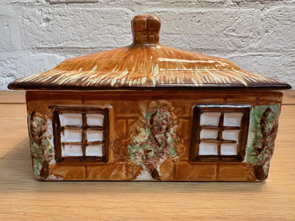 Vintage Price Kensington “Cottage Ware” Four‑Piece Tea Service – Teapot, Sugar, Butter Dish & Milk Jug, c.1938–50s