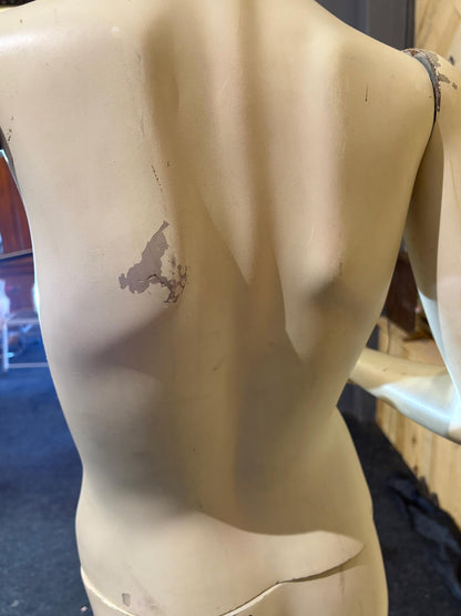 Vintage Belgian John Nissen Fibreglass Mannequin, c.1978–85