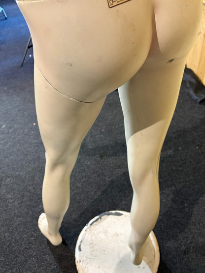 Vintage Belgian John Nissen Fibreglass Mannequin, c.1978–85