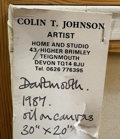 Colin T Johnson, Oil on Canvas, Dartmouth '87