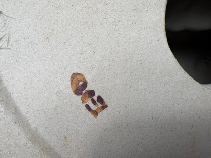 Pair of Vintage Glazed Ceramic Farm Animals – Cow & Pig on Oval Bases (c.25cm)