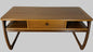 Vintage Parker Knoll Teak Coffee Table with Drawer & Shelf