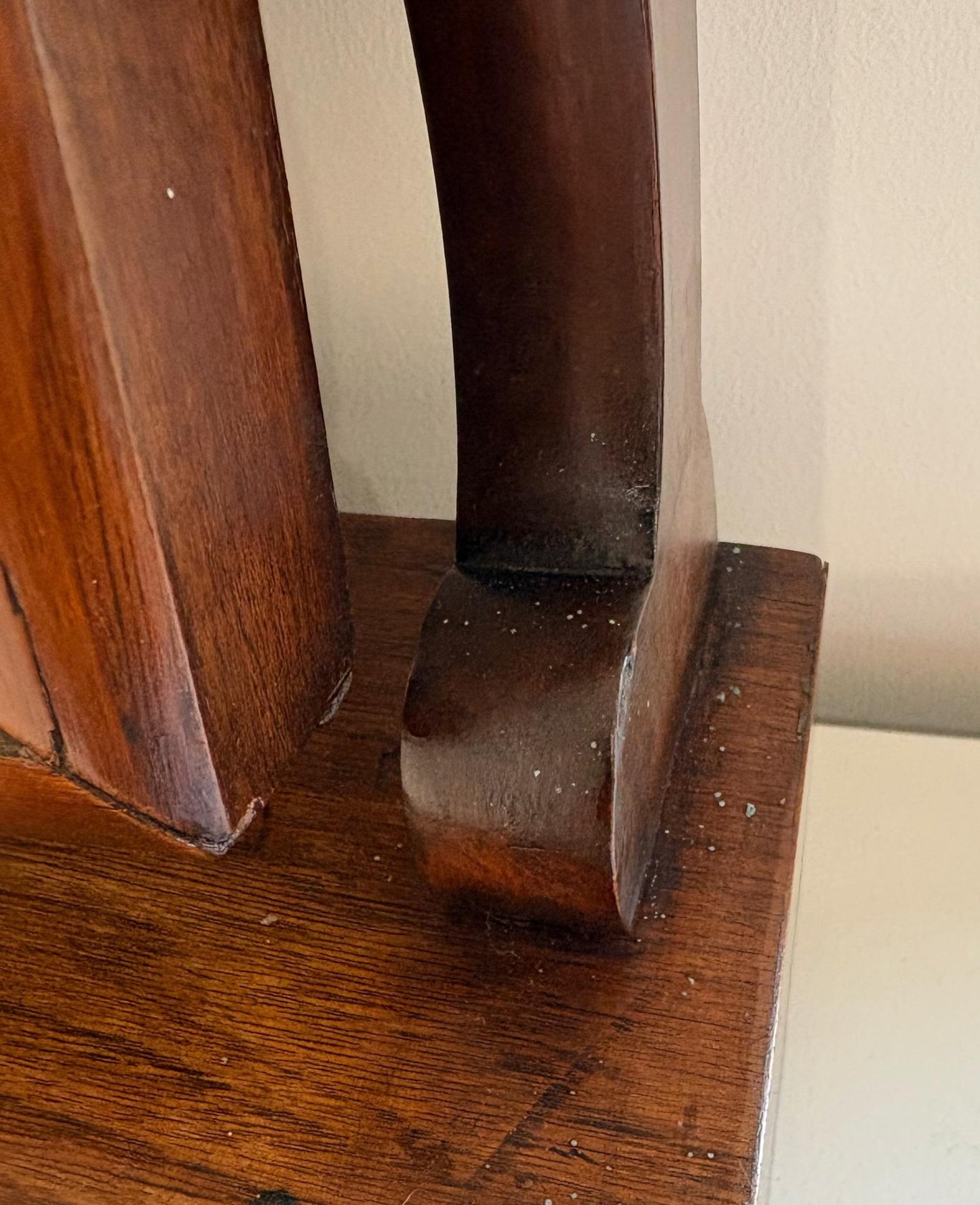 Late Victorian / Edwardian Mahogany Dressing Table Mirror with Drawer, c.1890–1910