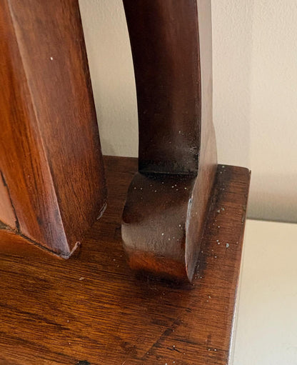 Late Victorian / Edwardian Mahogany Dressing Table Mirror with Drawer, c.1890–1910