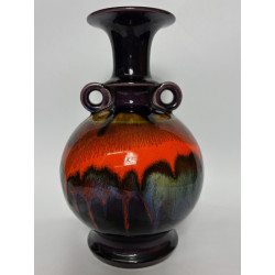 1970s Fat Lava Glaze Vase- Hutschenreuther West Germany